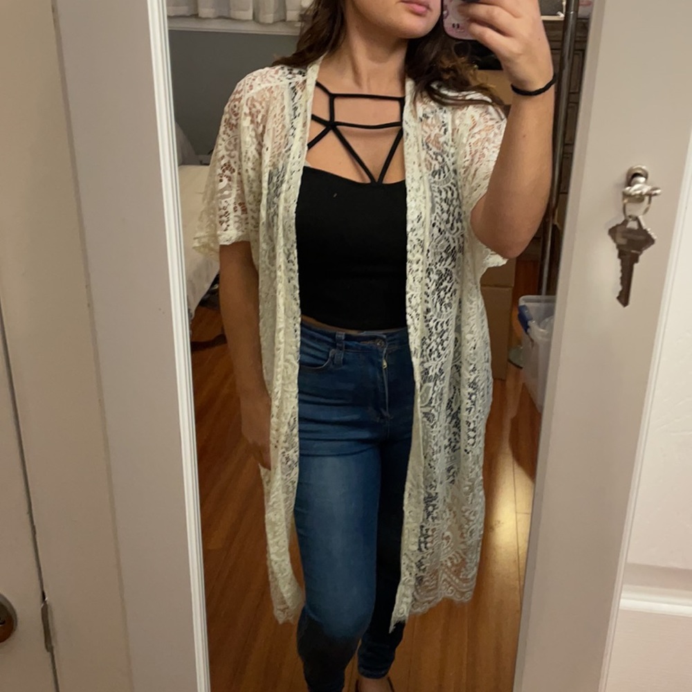 Off-white Lacey kimono